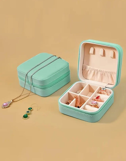 Compact Travel Jewelry Box